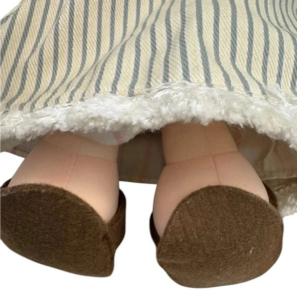 Vintage Precious Moments Mary & Joseph Applause Nativity Dolls Doll Stand GUC - Picture 14 of 15